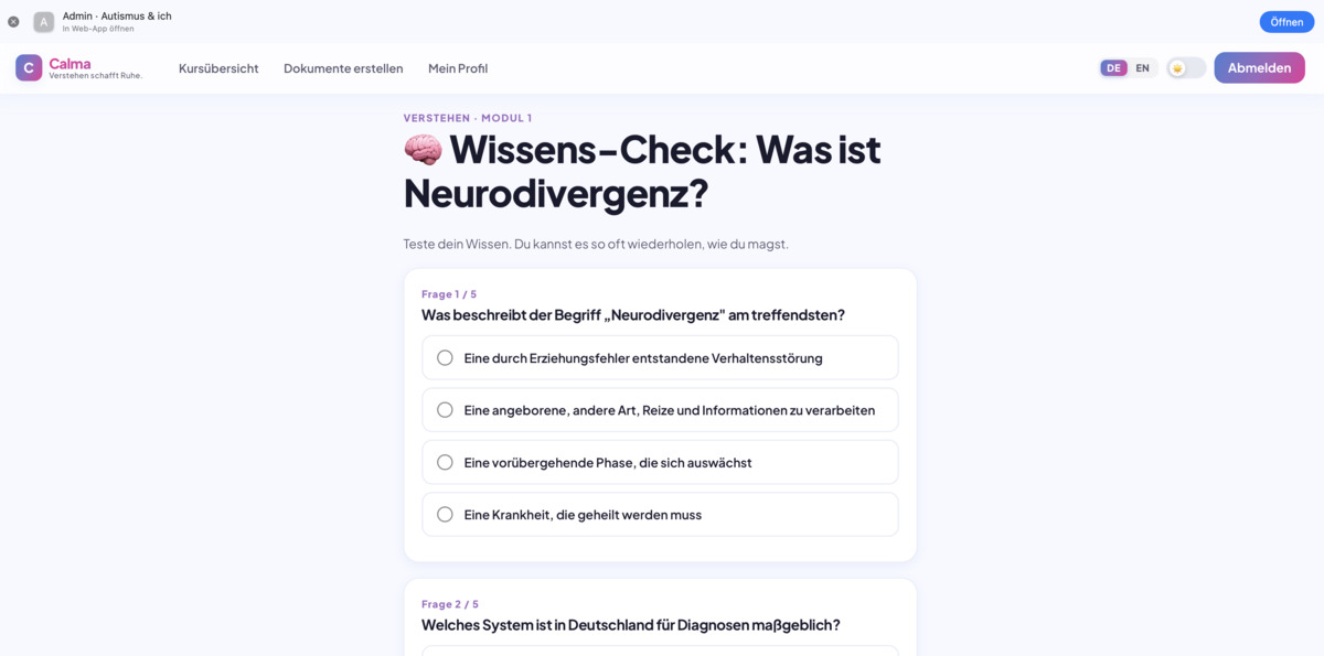 Kurs Quiz